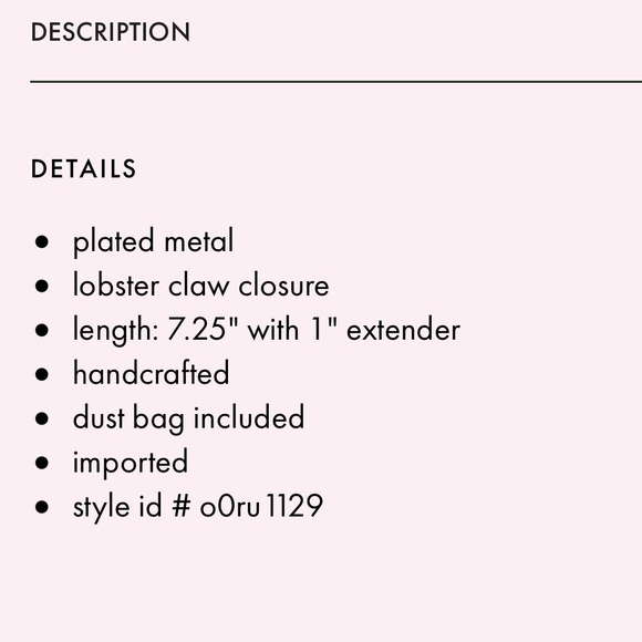 $129 Kate Spade marmalade bracelet in gold - Picture 5 of 6